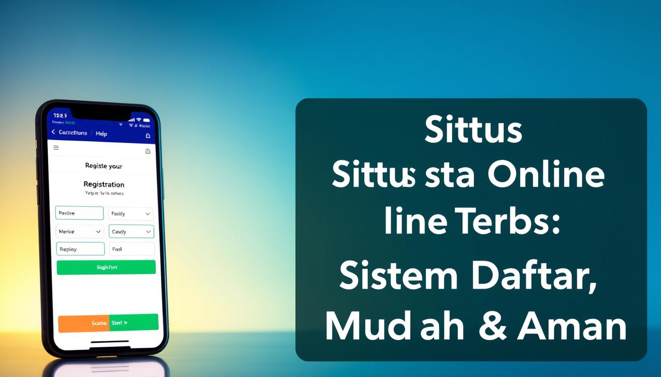 Situs Togel Online Terbaik: Sistem Daftar Mudah & Aman